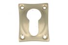 Escutcheon for euro cylinder satin nickel. Price per piece