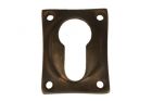 Euro cylinder escutcheon antique brass. Price per piece