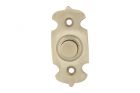 Bell push satin nickel 25x55mm