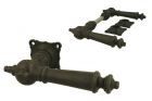 Door handles cast iron pair