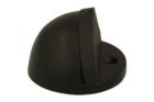 Door stop black floor mounting round 45mm