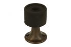 Door stop antique brass floor/wall mounting 35mm×55mm