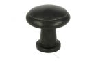 Knob cast iron black big Ø 36mm H37mm