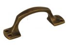 Pull handle 77mm antique brass
