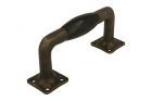 Pull handle modern design 130mm antique brass bakelite
