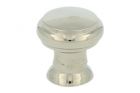 Cabinet knob nickel small Ø 17mm H17mm