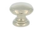 Cabinet knob nickel big Ø 30mm H26mm