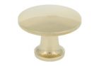 Knob polished brass small Ø 23mm H16mm