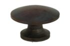 Knob antique brass Ø 25mm H 16mm