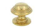 Knob polished brass Ø 25mm H25mm