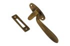 Window fastener antique brass left