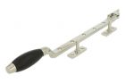 Window stay nickel ebony 315mm (1932)