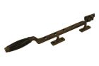 Window stay antique brass ebony (1929) 315mm