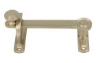 Sliding door latch lock satin nickel