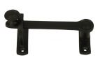 Sliding door latch lock brass black powder coated