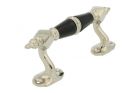 Pull handle 145mm elegant model with curve nickel