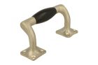 Window sash lift handle 115mm satin nickel, bakelite (1932)