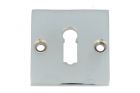 Key escutcheon "Bauhaus" chrome