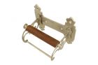 Elegant toilet paper holder satin nickel