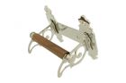 Elegant toilet paper holder nickel