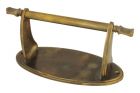 Toilet paper holder antique brass