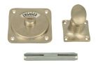 Vacant-Engaged turn and release spindle satin nickel