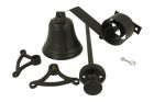 Bell pull set brass black powder coated