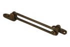 Top hung fanlight stay antique brass 120mm. Price per piece