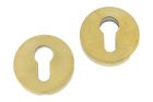 Safety-escutcheon polished brass