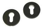 Safety-escutcheon black powder coated