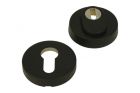 SKG*** cylinder protection safety-escutcheon round black