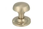 Door knob round satin nickel (1930)