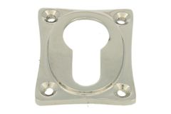 Euro cylinder rosette "Ton model 400 serie"nickel.