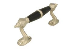 Pull handle 175mm elegant model with curve satin nickel