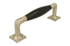 Pull handle 170mm satin nickel bakelite