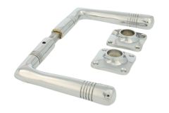 Door handles chrome pair