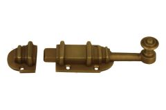 Tower bolt antique brass 101x33mm(L×W) inward opening