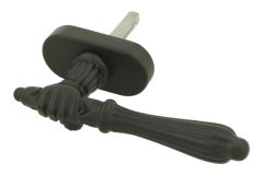 Handle Tilt & Turn black cast iron powder coated (1885)