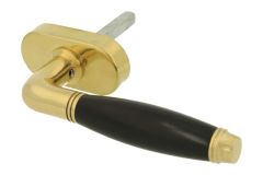 Handle Tilt & Turn (1929) polished brass ebony