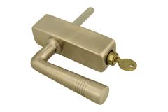 Handle Tilt & Turn with lock (1915) satin nickel