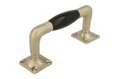 Pull handle 130mm satin nickel bakelite