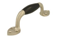 Pull handle 145mm satin nickel bakelite