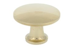 Knob polished brass medium Ø 27mm H22mm