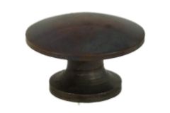 Knob antique brass Ø 25mm H 16mm