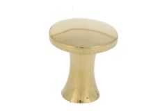 Knob polished brass Ø 25mm H30mm
