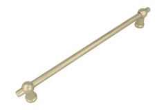 Kitchen handle "Chemin de fer" satin nickel 240mm