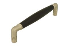 Kitchen handle 1920's satin nickel 160mm Center-To-Center