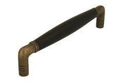 Kitchen handle 1920's antique brass 160mm Center-To-Center