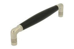 Kitchen handle 1920's nickel 160mm Center-To-Center