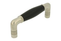 Kitchen handle 1920's nickel 96mm Center-To-Center